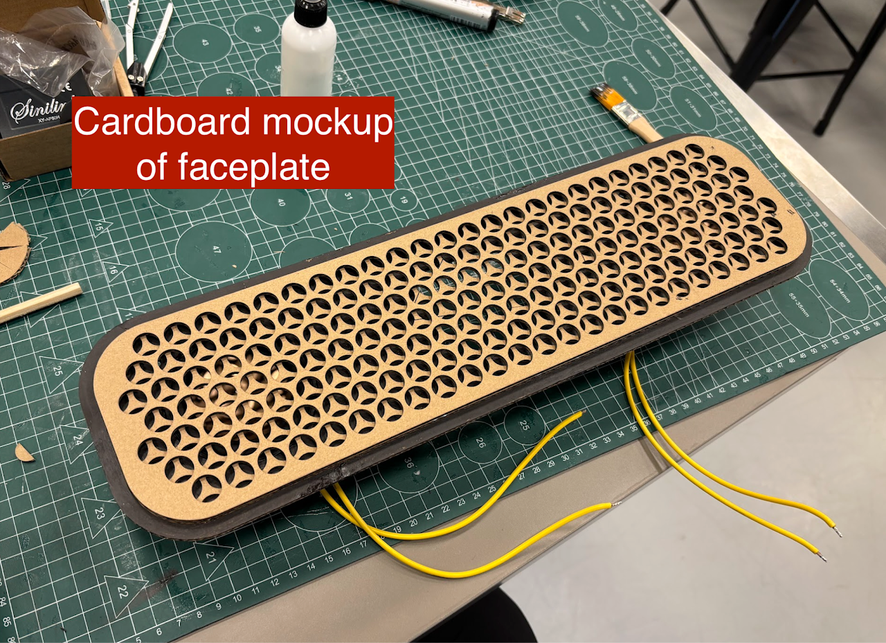 Minimal Wooden Speaker with Perforated Acoustic Faceplate image 3